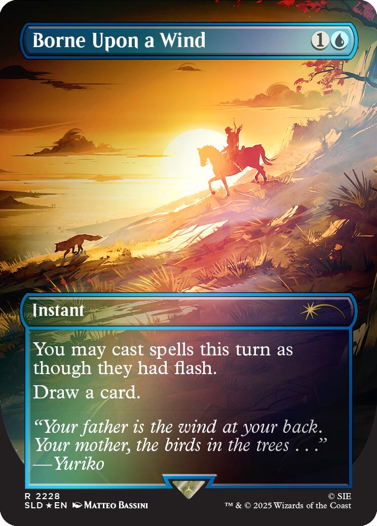 Borne Upon a Wind (Rainbow Foil)