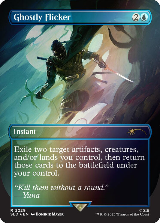 Ghostly Flicker (Rainbow Foil)