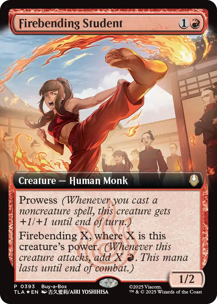 Firebending Student (Extended Art)