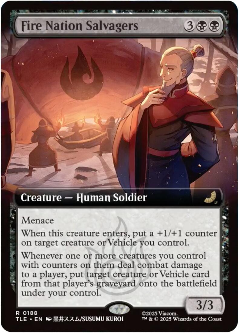 Fire Nation Salvagers (Extended Art)