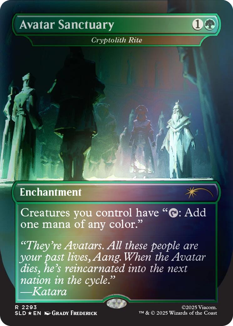 Avatar Sanctuary - Cryptolith Rite (Rainbow Foil)