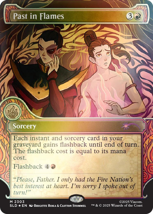 Past in Flames (Rainbow Foil)