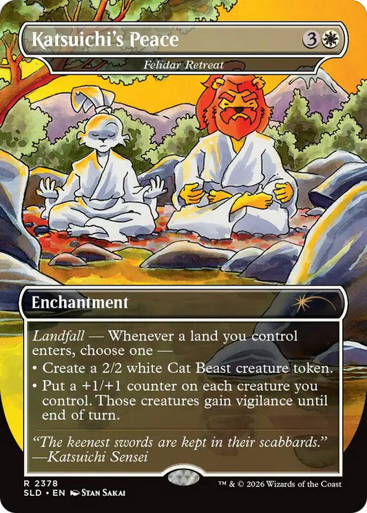 Katsuichi's Peace - Felidar Retreat