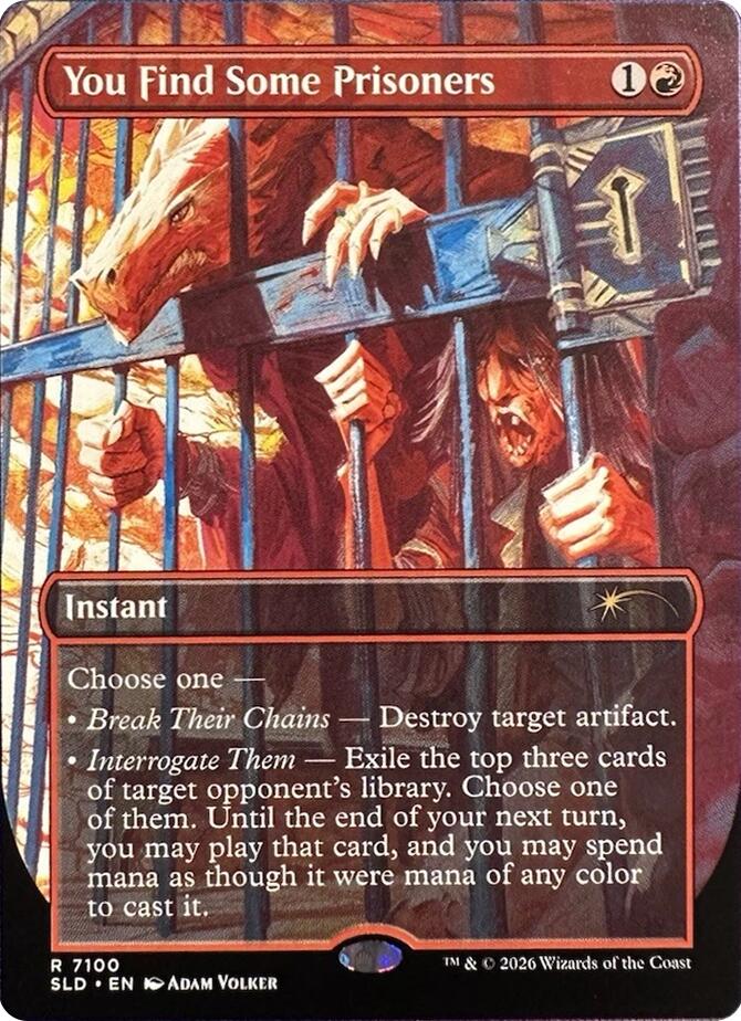 You Find Some Prisoners