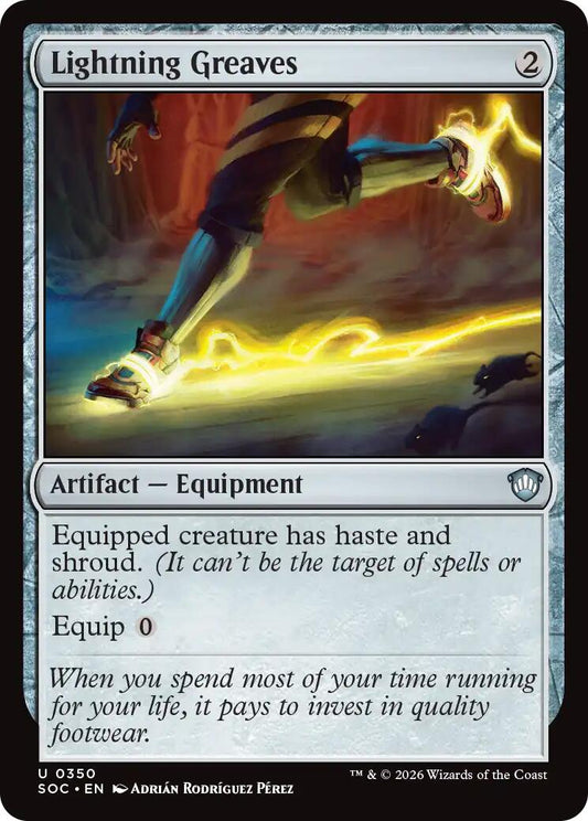 Lightning Greaves
