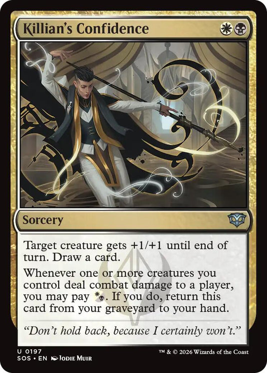 Killian's Confidence