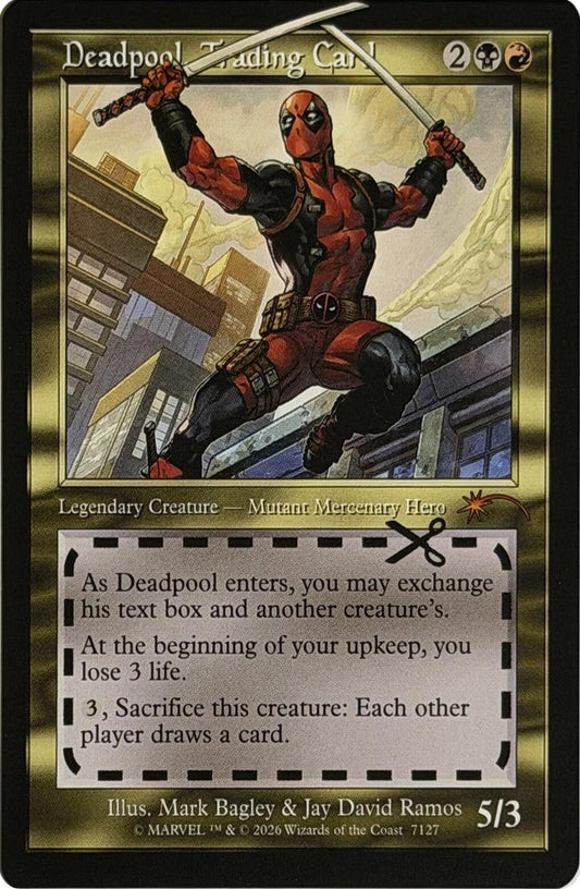Deadpool, Trading Card (7127)