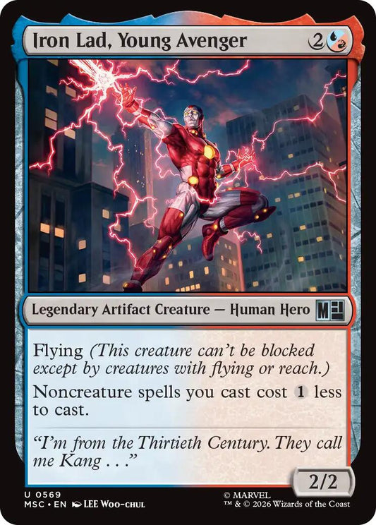 Iron Lad, Young Avenger