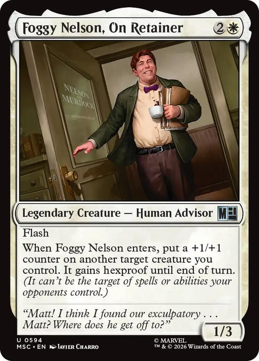 Foggy Nelson, On Retainer