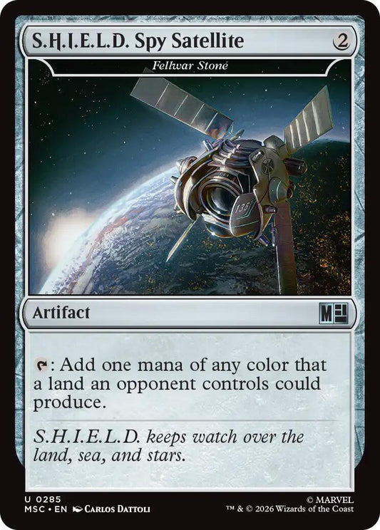 S.H.I.E.L.D. Spy Satellite - Fellwar Stone