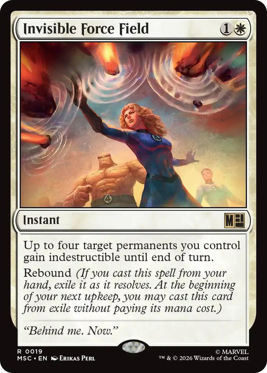 Invisible Force Field
