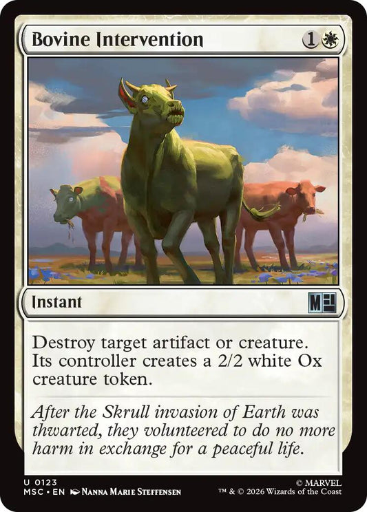 Bovine Intervention (Surge Foil)