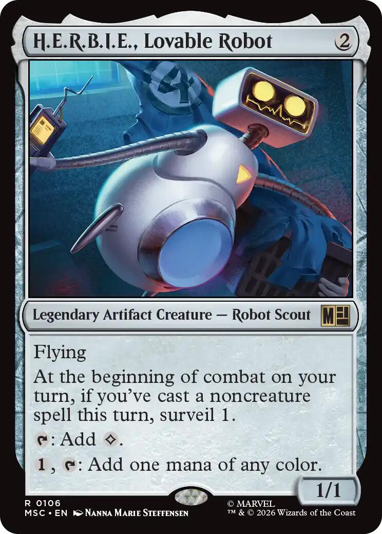 H.E.R.B.I.E., Lovable Robot (Surge Foil)
