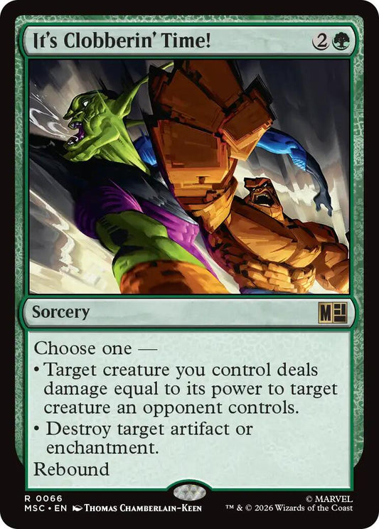 It's Clobberin' Time! (Surge Foil)
