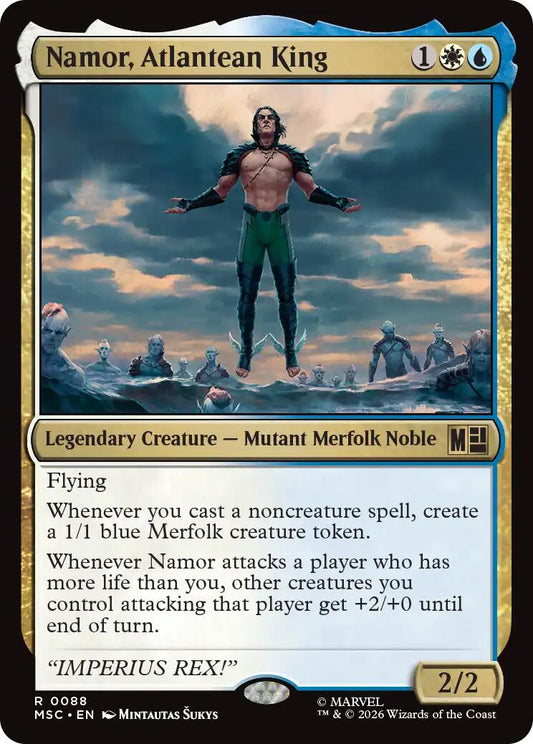 Namor, Atlantean King