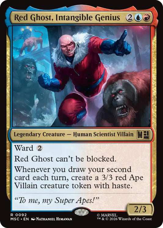 Red Ghost, Intangible Genius