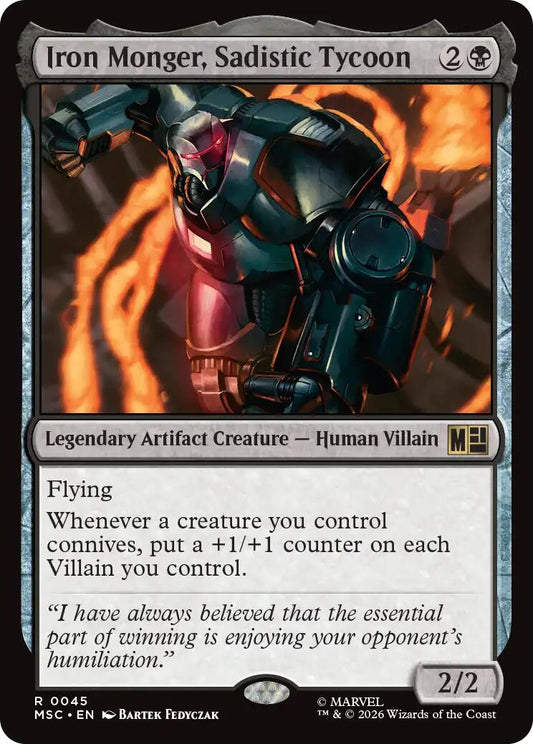 Iron Monger, Sadistic Tycoon (Surge Foil)