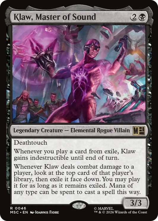 Klaw, Master of Sound (Surge Foil)