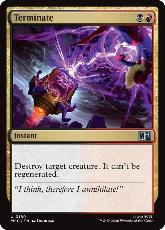 Terminate (Surge Foil)