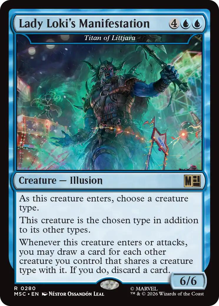 Lady Loki's Manifestation - Titan of Littjara (Surge Foil)