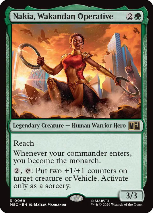 Nakia, Wakandan Operative