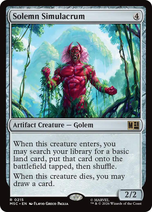 Solemn Simulacrum