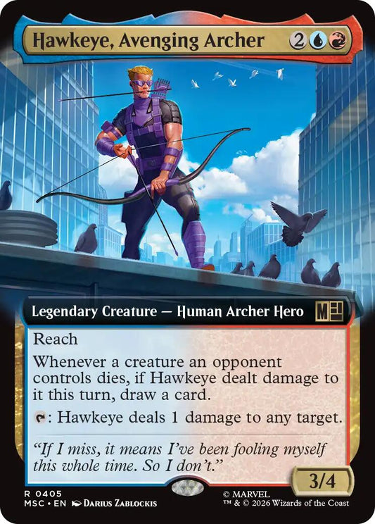Hawkeye, Avenging Archer (Extended Art)