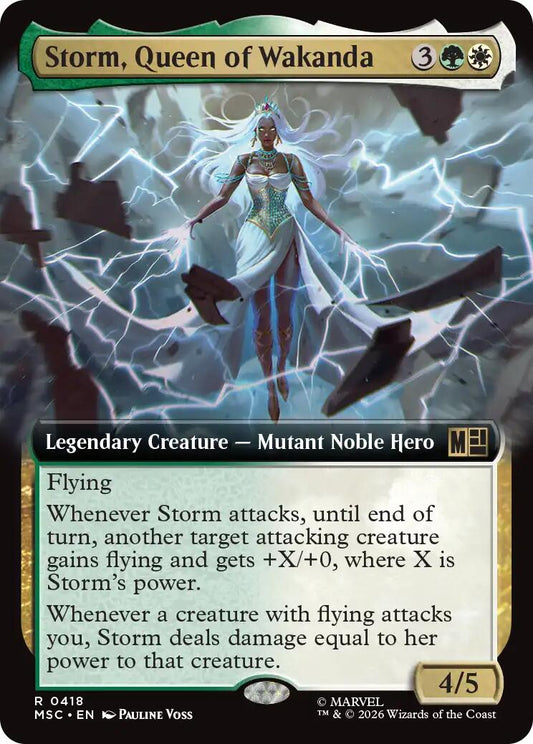 Storm, Queen of Wakanda (Extended Art)