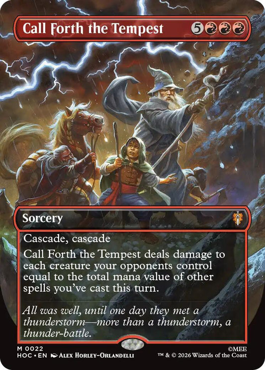 Call Forth the Tempest (Borderless)