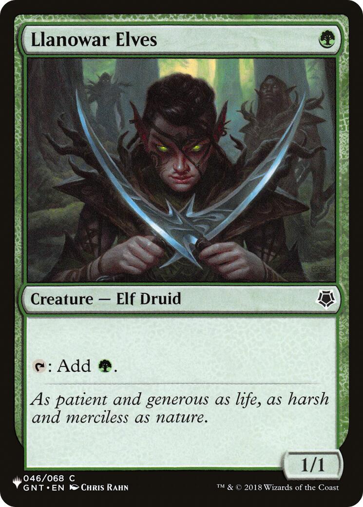 Llanowar Elves (GNT)