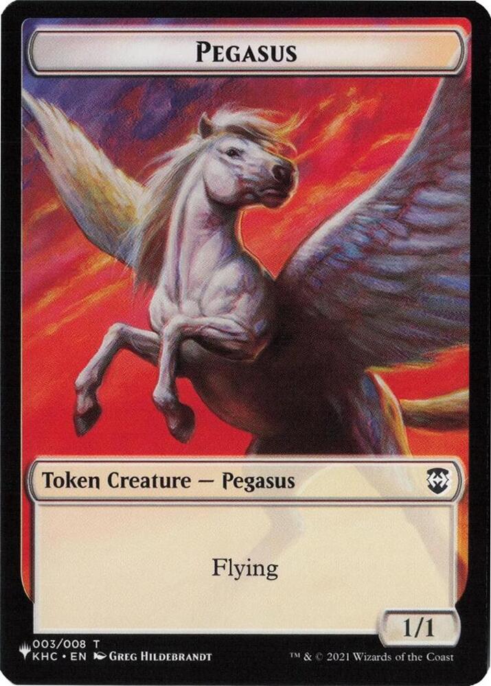Phyrexian Minion (SLD) // Pegasus (KHC) Double-sided Token (Back)