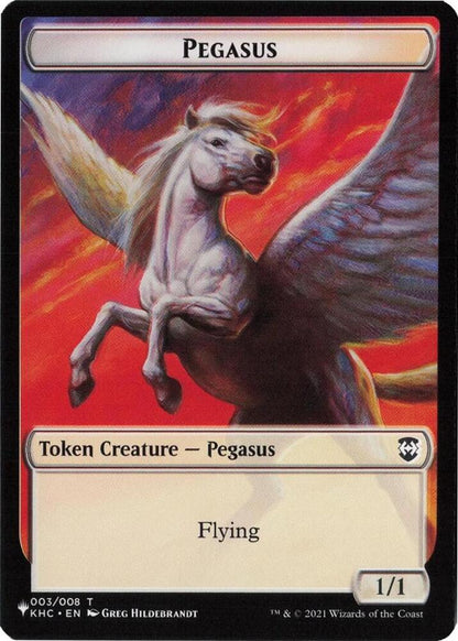 Phyrexian Minion (SLD) // Pegasus (KHC) Double-sided Token (Back)