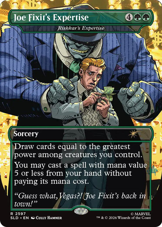 Joe Fixit's Expertise - Rishkar's Expertise