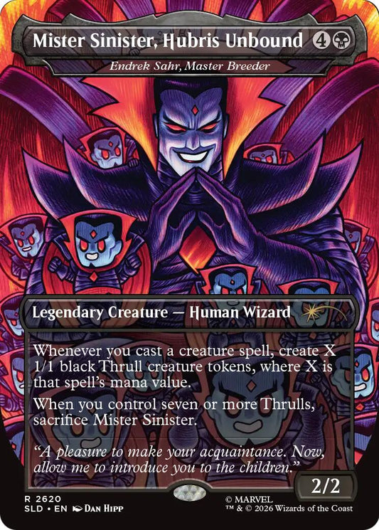Mister Sinister, Hubris Unbound - Endrek Sahr, Master Breeder