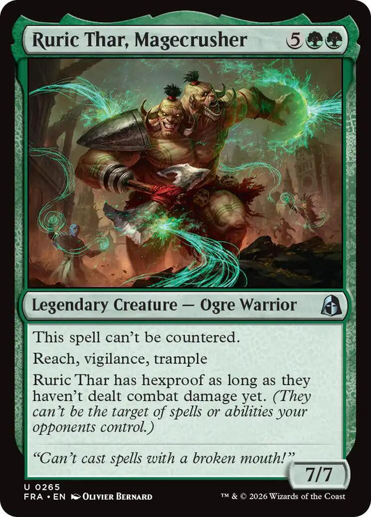 Ruric Thar, Magecrusher