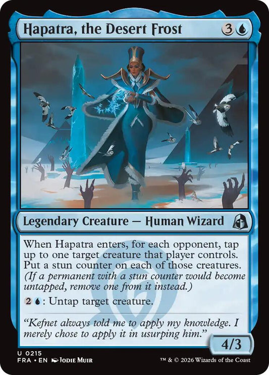 Hapatra, the Desert Frost