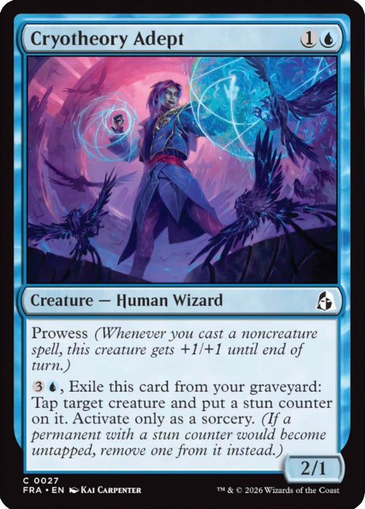 Cryotheory Adept