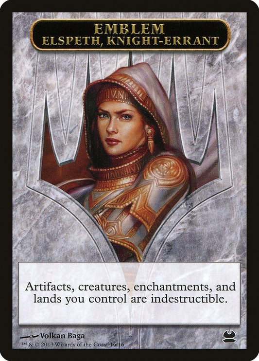Emblem - Elspeth, Knight-Errant [MMA - 16]