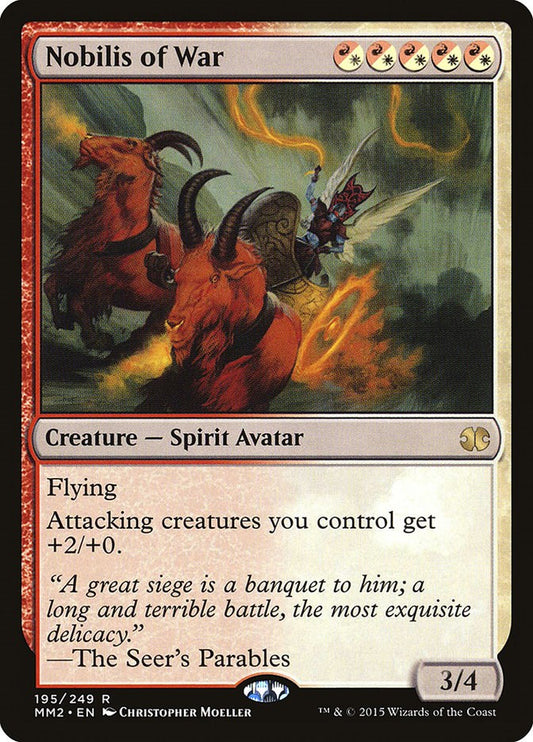 Nobilis of War [MM2 - 195]
